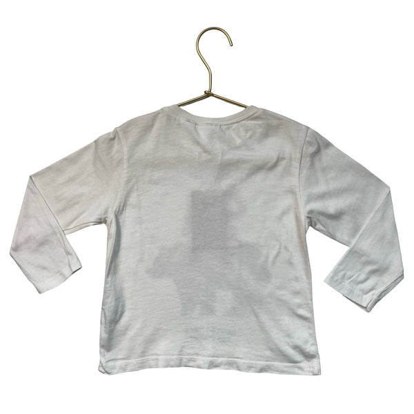 Zara Ivory 'Adventures Together' Animal Graphic Shirt - Size 2-3