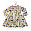 Mini Boden Multi-Color Print Dress - Size 5-6Y