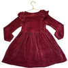 H&M Burgundy Chenille Sweater Dress - Size 6x-7