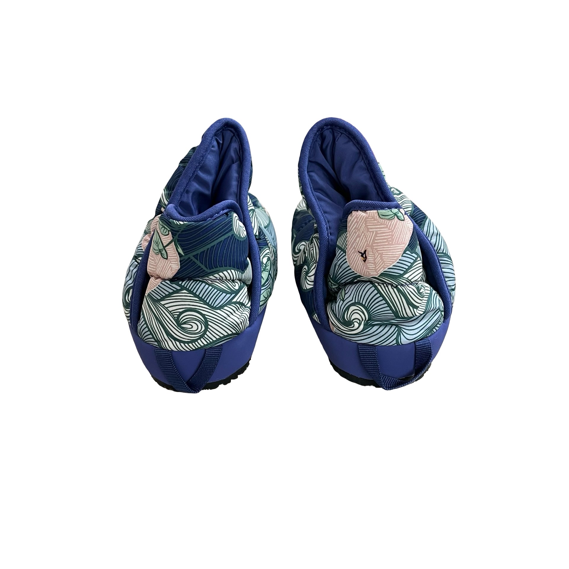 North Face Thermoball Floral Print Puffer Slip-On Booties - Size 11