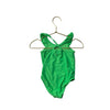 Cat & Jack Bright Green Eyelet Swimsuit -  Size 12 Months