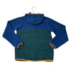 Patagonia Blue & Green Hooded Fleece Jacket - Size L 12