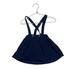 Cat & Jack Navy Corduroy Suspenders Skirt - Size 18 Months