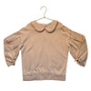Tocoto Vintage Pink Collared Sweatshirt - Size 6Y