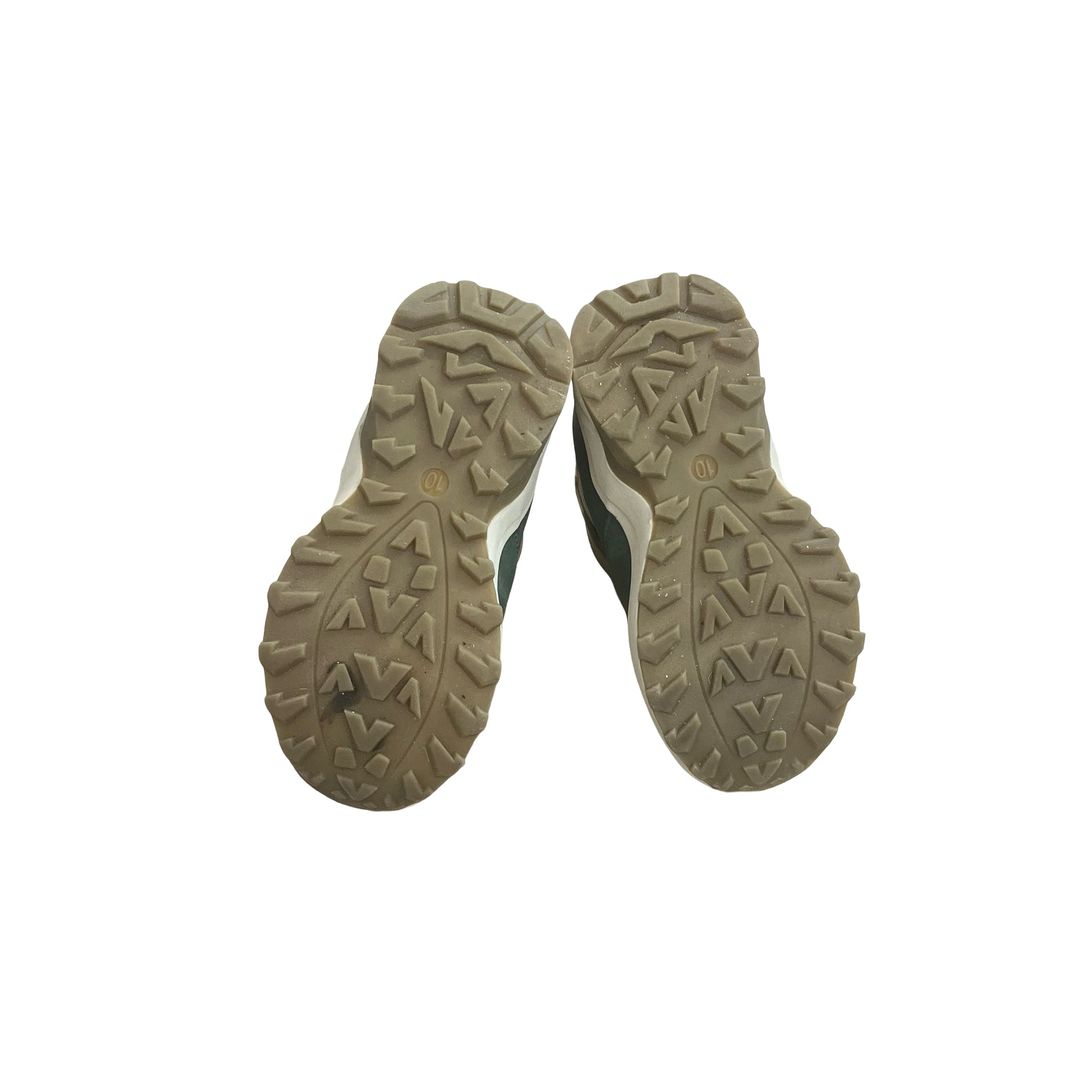 London Fog Tan & Green Boots - Size 10