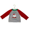 Carter's Gray Fleece 'Midnight Snacker' Santa Shirt - Size 2T