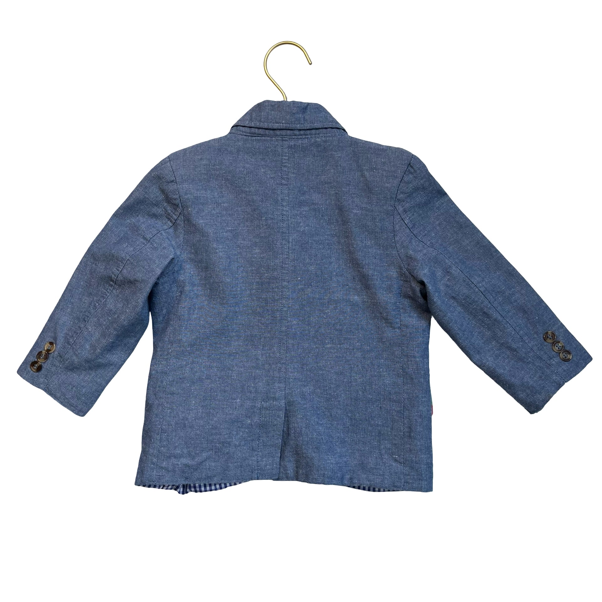 Andy & Evan Chambray Blazer - Size 2T