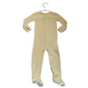Magnetic Me Yellow Striped Footed PJs - Size 18-24 Mo
