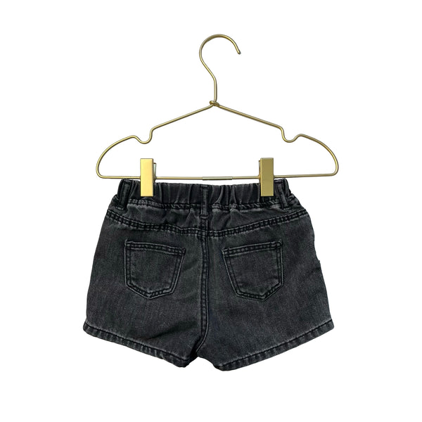 Zara Black Denim Shorts - Size 2-3