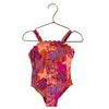 Crewcuts Orange, Pink, Purple Shell Print Swim Suit - Size 2T
