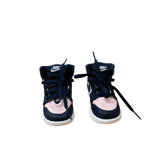 Nike Air Jordan Pink, White, Navy Sneakers New in Box - Size 4C