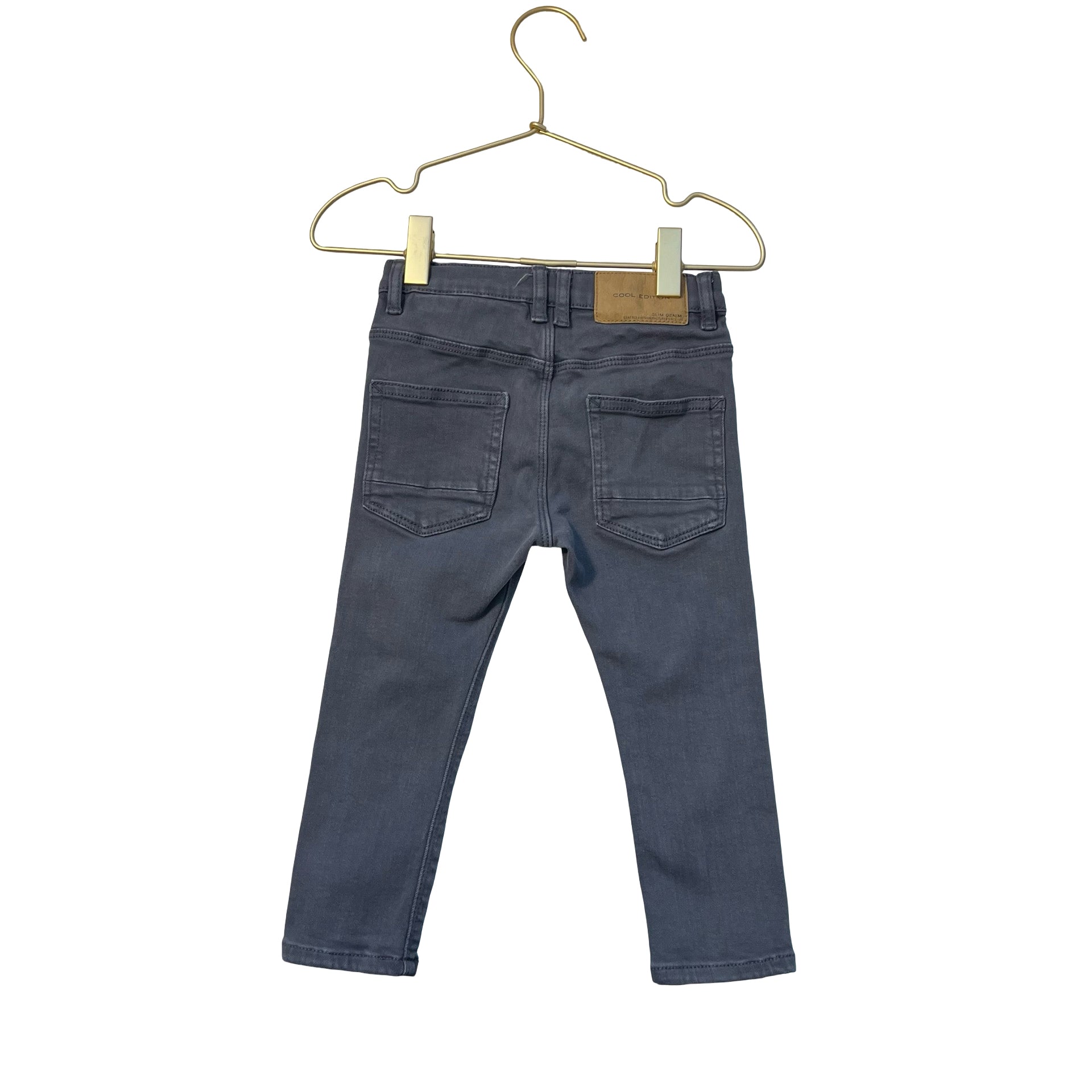 Zara 'The Slim Denim' Gray Jeans - Size 18-24 Mo