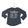 Zara x Rolling Stones Gray Vintage Wash Shirt - Size 7