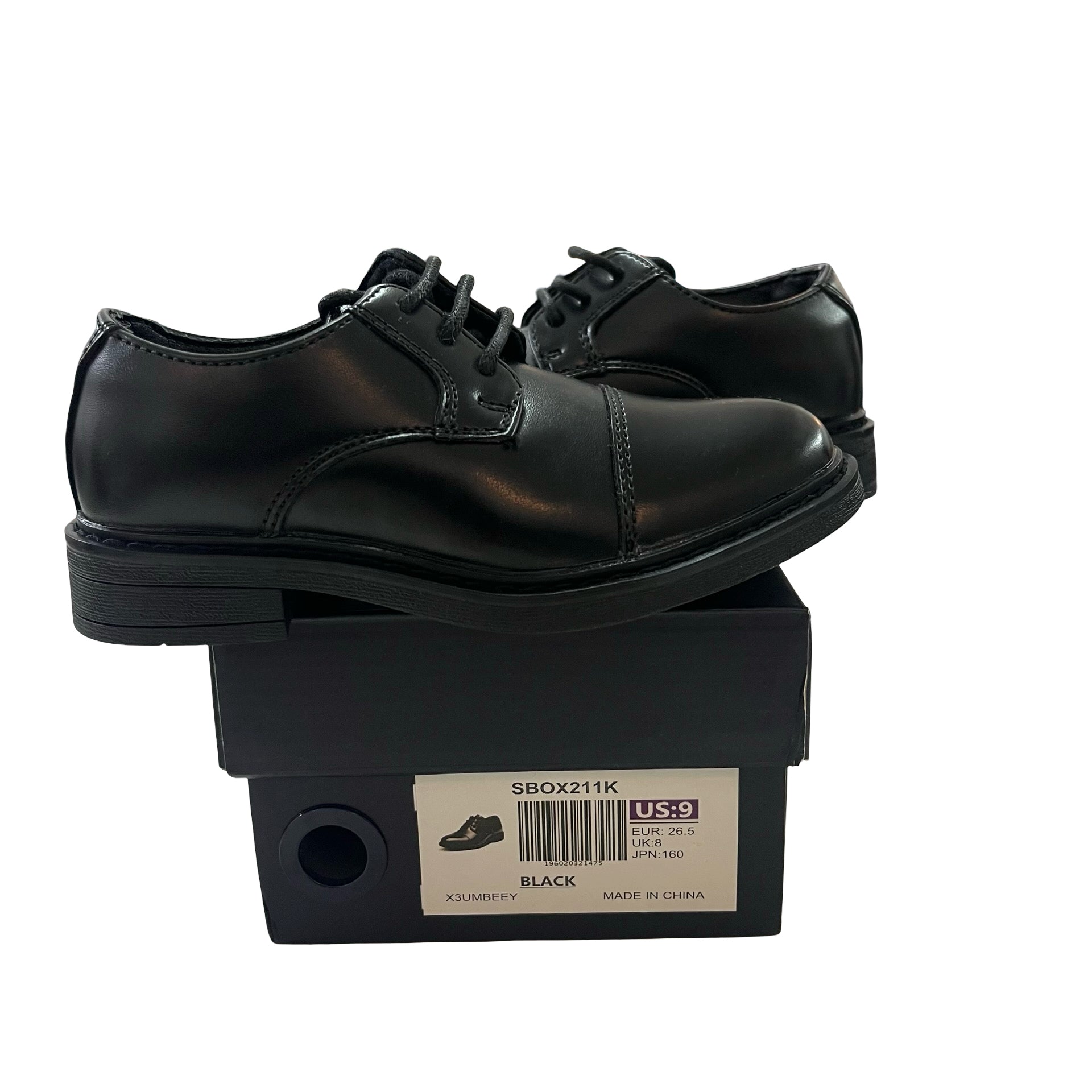 Bruno Marc Black Dress Shoes New in Box - Size 9