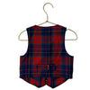 Janie and Jack Red, Navy, Green Plaid Wool Vest - Size 18-24 Mo
