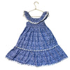 Roller Rabbit Blue & White Flower Pattern Smocked Dress - Size 6