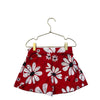 Mayoral Red, White, Black Flower Print Shorts - Size 5