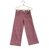 Zara Dusty Pink Floral Denim Jeans - Size 6
