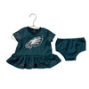 NFL Philadelphia Eagles Green Dress & Bloomers - Size 0-3 Mo