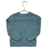 Zara Blue Cotton Blend Sweater - Size 2-3