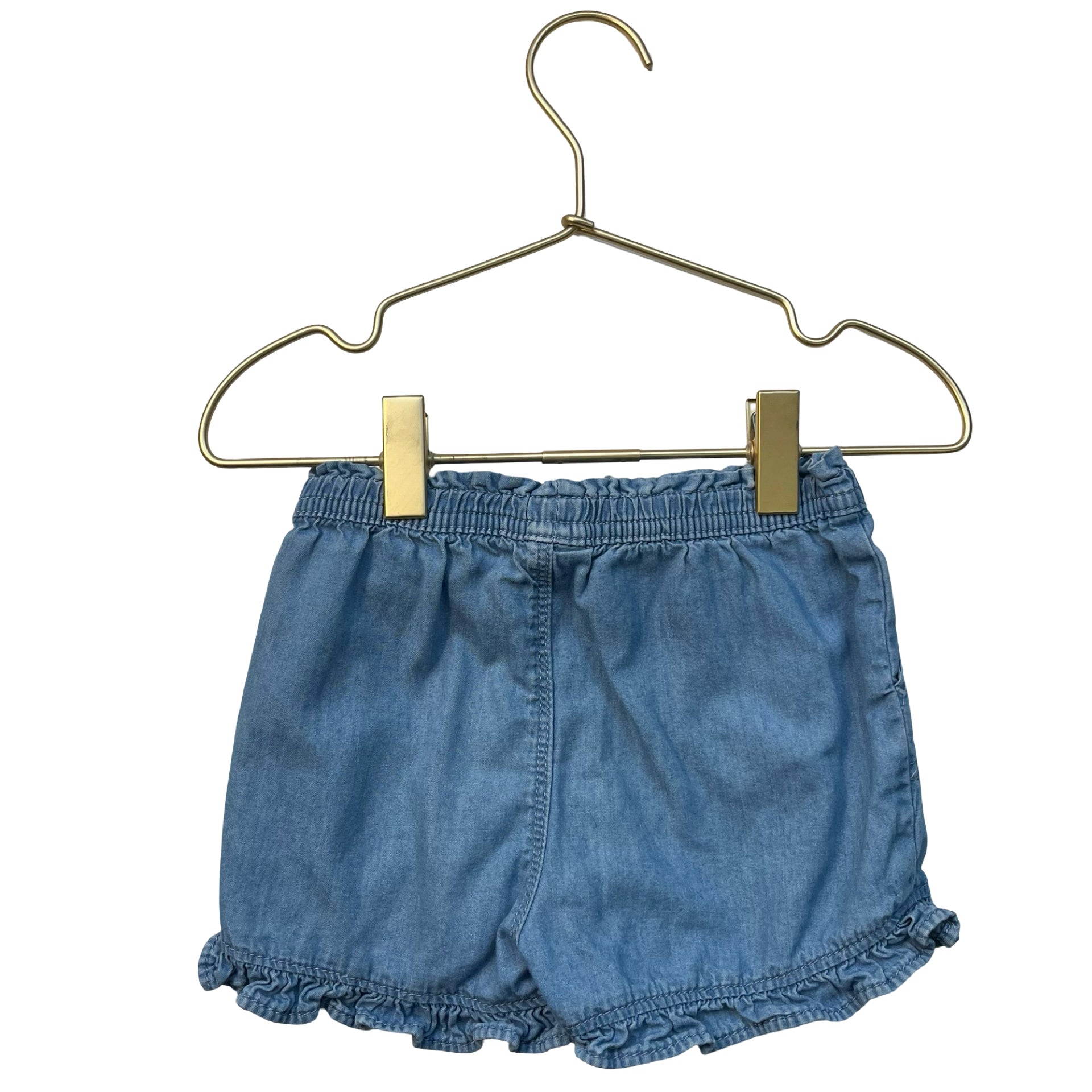Baby Gap Chambray Shorts - Size 12-18 Mo