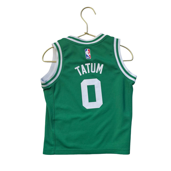 NBA Boston Celtics 'Tatum 0' Green Basketball Jersey - Size 3T
