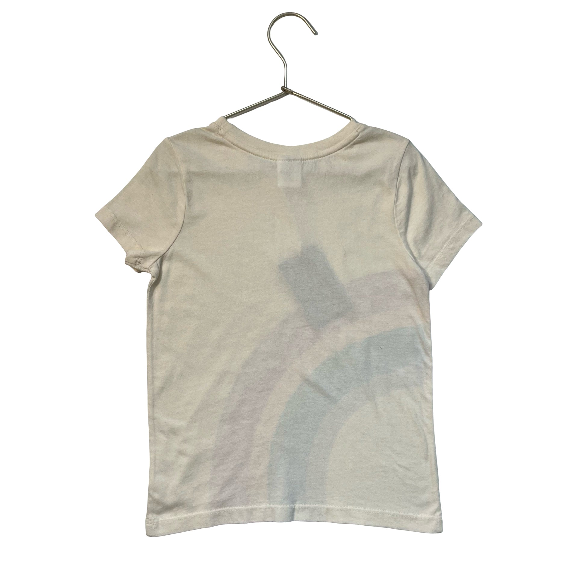 Hanna Andersson Ivory & Rainbow Graphic T-Shirt - Size 5