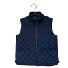 Crewcuts Navy Quilted Vest - Size 6-7