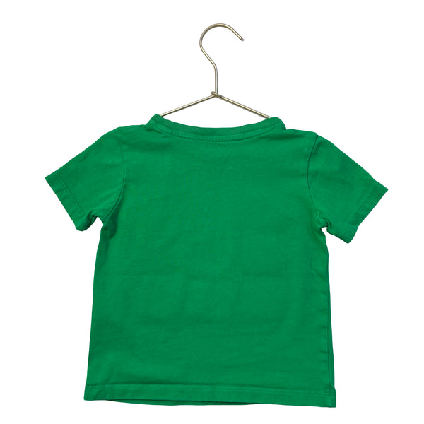 Mini Boden Green Sheep Patch T-Shirt - Size 2-3Y