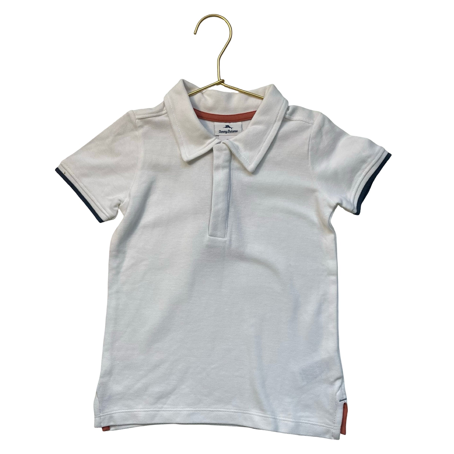 Tommy Bahama White Polo Shirt - Size 5T