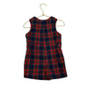 Lord & Taylor Red, Navy & Green Plaid Shortalls - Size 2