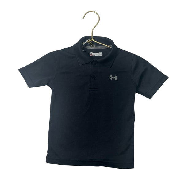 Under Armour Black Athletic Polo - Size 18 Mo