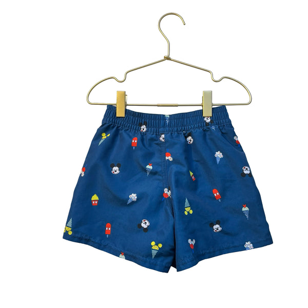 Disney Navy Mickey Mouse Swim Trunks - Size 3