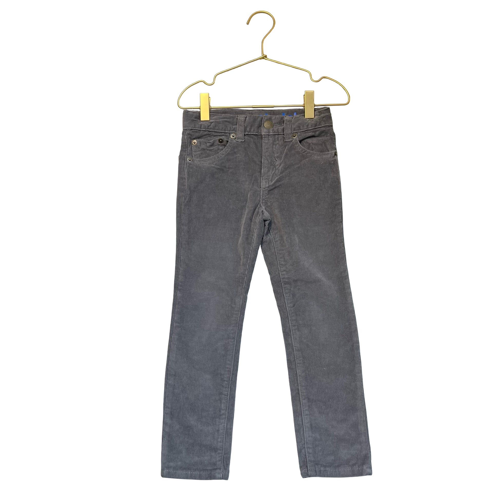 Crewcuts Stretch Gray Corduroy Pants - Size 5