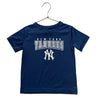 Genuine Merchandise NY Yankees Navy Athletic T-Shirt - Size 4