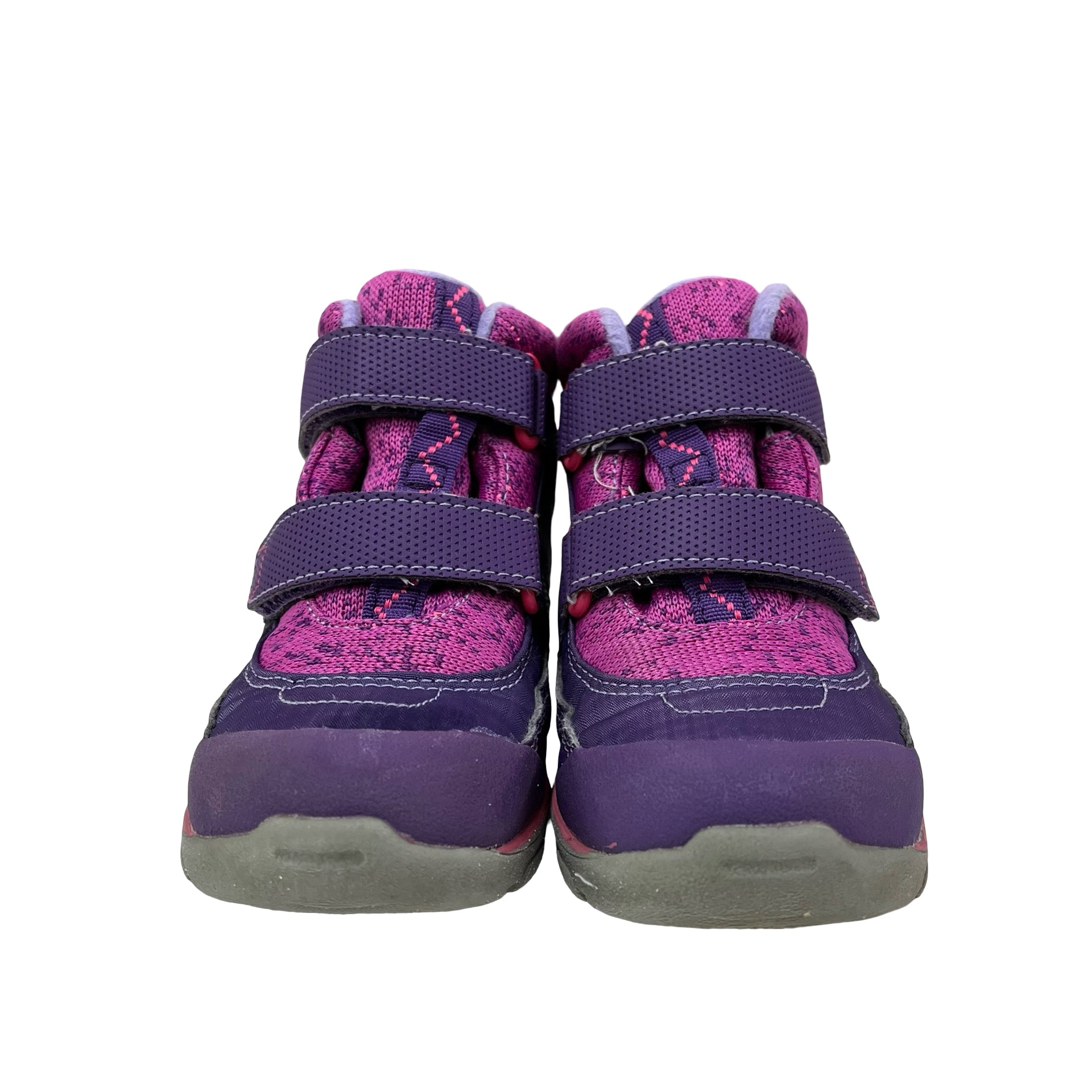 See Kai Run Waterproof & Insulated Purple & Pink Velcro Boots - Size 11