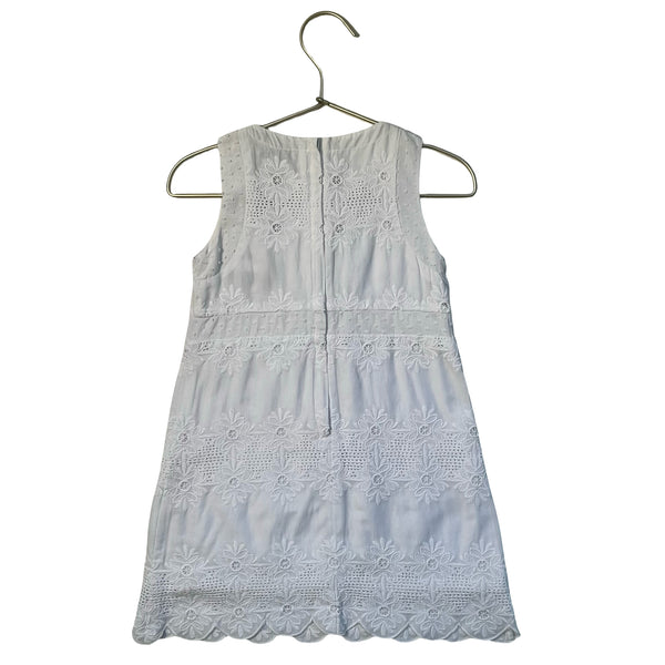 Vineyard Vines White Embroidered Dress - Size 4T