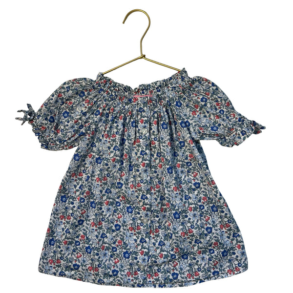 Bisby Blue & Pink Floral Blouse - Size 5