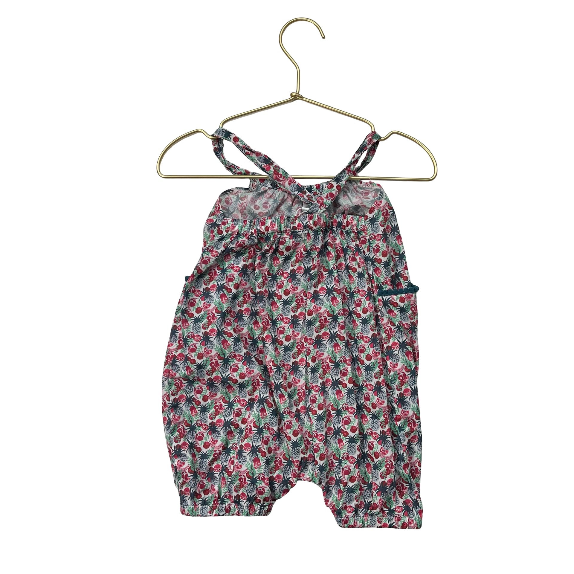 Mamas & Papas x Liberty Fruit & Floral Romper - Size 6-9 Mo