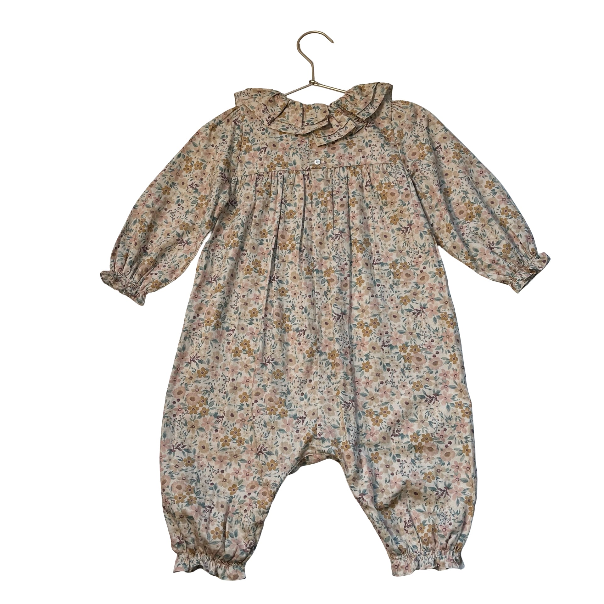 Early Sunday Floral One-Piece Jumpsuit - Size 18 Mo