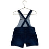 Me & Henry Denim Shortalls - Size 12-18 Mo