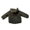 North Face Reversible Olive Green Camo & Sherpa Hooded Jacket - Size 12-18 Mo
