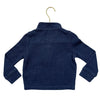 Vineyard Vines Navy Striped Quarter-Zip Pullover - Size 2T