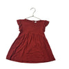 Kate Quinn Deep Red Sleeveless Ruffle Shirt - Size 4