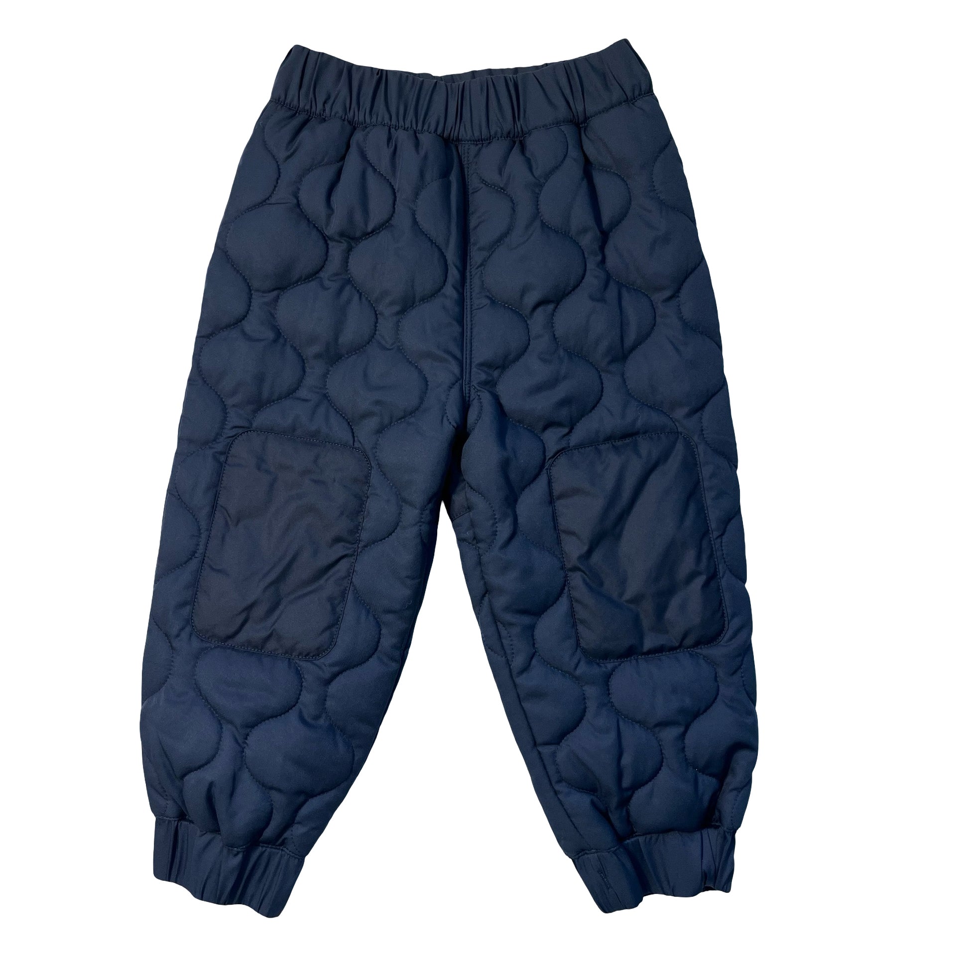 Patagonia Navy 'Quilted Puff Joggers' Size 2T