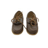 Janie and Jack Brown Boat Shoes - Size 12