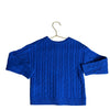 Baby Gap Blue Cable-Knit Sweater - Size 3
