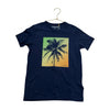 Crewcuts Navy Palm Tree Graphic T-Shirt - Size M 8-9