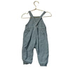 Zara Jersey-Lined Light Green Corduroy Overalls - Size 6-9 Mo