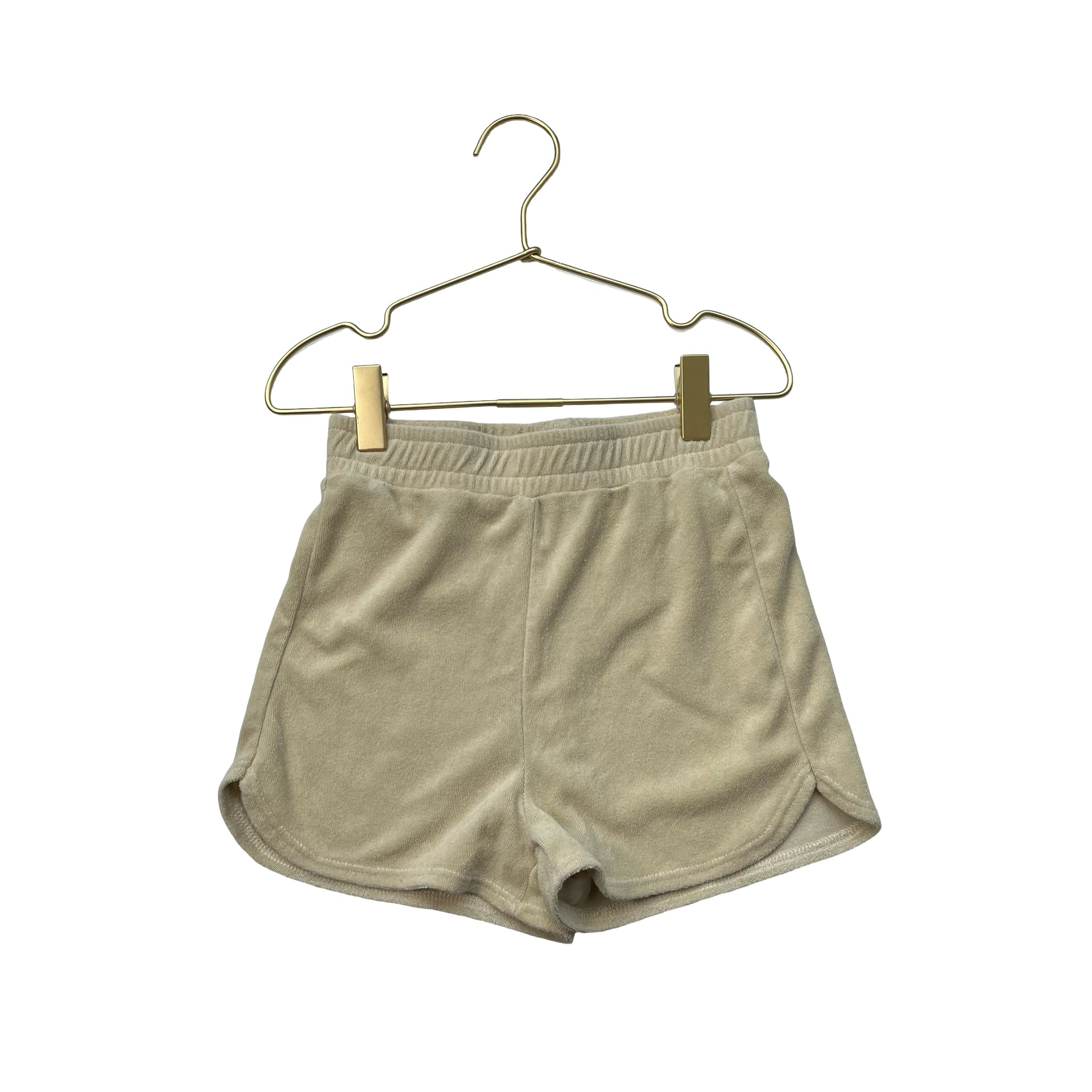 H&M Yellow Terry Pull On Shorts - Size 6x/7